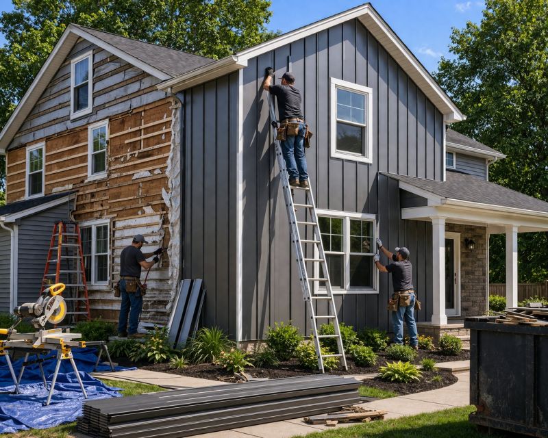 Horizontal Siding Installation in Danbury, CT